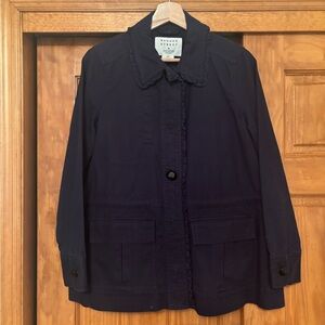 Kate Spade Midnight Blue Utility Jacket